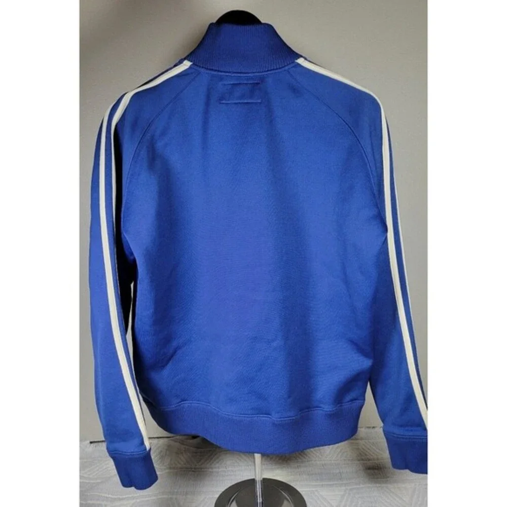 Abercrombie & Fitch Muscle Track Jacket Men’s Medium – Blue Full Zip Winged Foot